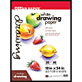 Office Depot® Brand Art Drawing Pad, 18" x 24", 30 Sheets