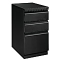 HON® Efficiencies™ 19-7/8"D Vertical Mobile Pedestal File Cabinet, Black 1 thumbnail image