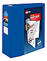 Avery® Heavy-Duty View 3-Ring Binder With Locking One-Touch EZD™ Rings, 5" D-Rings, 38% Recycled, Pacific Blue 1 thumbnail image