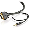 C2G 6ft Flexima VGA + 3.5mm A/V Cable M/M - In-Wall CL3-Rated - VGA Cable - USB - External - 7 USB Port(s) - 7 USB 2.0 Port(s) 1 thumbnail image