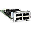 Netgear 8x100M/1G/2.5G/5G/10GBASE-T Port Card - For Data Networking - 8x RJ-45 10GBase-T LAN, 2.5 Gigabit Ethernet, 5 Gigabit Ethernet, APM408C-10000S 1 thumbnail image