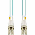 AddOn 7m LC OM4 Aqua Patch Cable - Patch cable - LC multi-mode (M) to LC multi-mode (M) - 7 m - fiber optic - ADDLCLC7M5OM4 1 thumbnail image