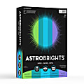 Astrobrights® Color Multi-Use Printer & Copy Paper, 1 Ream, Cool Assortment, Letter (8.5" x 11"), 500 Sheets Per Ream, 24 Lb, 94 Brightness 1 thumbnail image