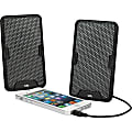 Cyber Acoustics PS-2500 2.0 Portable Speaker System - 150 W RMS - Battery Rechargeable - USB