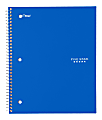 Five Star® Trend Notebook, 2 Pockets, 8" x 10 1/2", 1 Subject, Wide Ruled, 100 Sheets, Assorted Colors (No Color Choice) 1 thumbnail image
