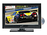 Supersonic SC-2212 - 22" Diagonal Class LED-backlit LCD TV - with built-in DVD player - 1080p 1920 x 1080