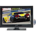 Supersonic SC-2212 - 22" Diagonal Class LED-backlit LCD TV - with built-in DVD player - 1080p 1920 x 1080