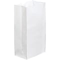 Partners Brand Grocery Bags, 12 3/8"H x 6 1/8"W x 4"D, White, Case Of 500