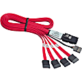 Promise Mini-SAS to SATA Cable Adapter - Mini-SAS, SATA - 1.64ft