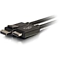 C2G 10ft DisplayPort to HDMI Cable - DP to HDMI Adapter Cable - M/M - DisplayPort/HDMI for Notebook, TV, Projector, Audio/Video Device - 10 ft - 1 x DisplayPort Male Digital Audio/Video - 1 x HDMI Male Digital Audio/Video - Black"