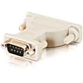 C2G - Serial adapter - DB-25 (F) to DB-9 (M) - white 1 thumbnail image