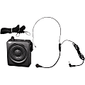 PylePro PWMA50B Public Address System - 50 W Amplifier - Built-in Amplifier - 1 x Speakers - Battery Rechargeable - 12 Hour - Black 1 thumbnail image