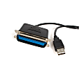 StarTech.com Parallel printer adapter - USB - parallel - 6 ft - Add a Centronics parallel port to your desktop or laptop PC through USB - ICUSB1284 1 thumbnail image