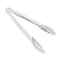 Cambro Scalloped-Grip Tongs, 6", Clear