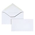 Office Depot® Brand Envelopes, 3-5/8" x 6-1/2", Gummed Seal, White, Box Of 500 1 thumbnail image