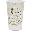Solo Cup Symphony Cold Paper Cups - 50 / Pack - White, Brown, Green - Paper - Cold Drink, Milk Shake, Smoothie 1 thumbnail image