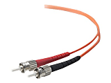 Belkin Fiber Optic Duplex Patch Cable - ST Male - ST Male - 3.28ft