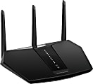 Netgear® Nighthawk AX/5-Stream AX2400 Wi-Fi 6 Router, Black, RAX30-100NAS