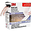 3M™ Dual Lock™ Reclosable Fastener Tape, MP-3560, 1" x 15', Clear