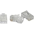 C2G RJ45 Cat5 8x8 Modular Plug for Flat Stranded Cable - 100pk - RJ-45 1 thumbnail image
