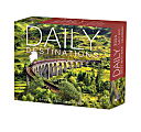 2024 Willow Creek Press Page-A-Day Daily Desk Calendar, 5" x 6", Daily Destinations, January To December