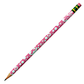 Ticonderoga® Breast Cancer Awareness Pencils, #2 Soft Lead, Pink, Pack Of 12 1 thumbnail image