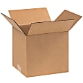 Partners Brand Corrugated Boxes, 9" x 8" x 8", Kraft, Pack Of 25