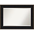 Amanti Art Mezzanine Wall Mirror, 31 5/8"H x 43 5/8"W, Dark Bronze 1 thumbnail image