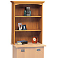Bush Mission Pointe Lateral File Hutch, 42 3/8"H x 31 3/4"W x 14 3/8"D, Planked Maple