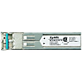 ZyXEL SFP (mini-GBIC) Module - For Optical Network, Data Networking 1 LC 1000Base-BX Network - Optical Fiber Single-mode - Gigabit Ethernet - 1000Base-BX