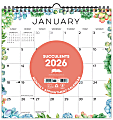 2026-2027 Willow Creek Press Monthly Spiral Wall Calendar, 12" x 12", Succulents, July 2026 To June 2027, 54765 1 thumbnail image
