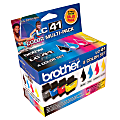 Brother® LC41 Black/Color Ink Cartridges, Pack Of 4
