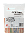 Pap-R Products Flat Tubular Coin Wrappers, Assorted, Pack Of 150 Wrappers