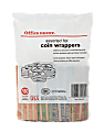 PAP-R Office Depot Brand Flat Tubular Coin Wrappers, Assorted, Pack Of 150 Wrappers 1 thumbnail image