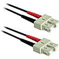 C2G-10m SC-SC 62.5/125 OM1 Duplex Multimode PVC Fiber Optic Cable - Black - Fiber Optic for Network Device - SC Male - SC Male - 62.5/125 - Duplex Multimode - OM1 - 10m - Black
