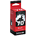 Lexmark™ 70 Black Ink Cartridge, 12A1970 1 thumbnail image