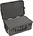 SKB Cases iSeries Protective Case With Layered Foam Interior, Built-In Pull Handle And 2 Wheels, 29"H x 18"W x 10-3/4"D, Black 1 thumbnail image