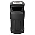 Alpine 16-Gallon Outdoor Commercial Trash Can, Dome Ashtray Lid, Black 1 thumbnail image