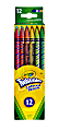 Crayola® Twistables® Color Pencils, Assorted Colors, Set Of 12