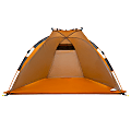 Outdoors Professional Beach Automatic Pop-Up Sun Shelter, 43”H x 43”W x 79”D, Orange 1 thumbnail image