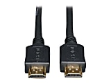 Tripp Lite High-Speed HDMI Cable HD Digital Video with Audio (M/M) Black 35 ft. (10.67 m) - HDMI for Audio/Video Device, TV, iPad, Projector, Satellite Receiver - 35 ft - 1 x HDMI Male Digital Audio/Video - 1 x HDMI Male Digital Audio/Video
