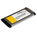 StarTech.com 1 Port Flush Mount ExpressCard SuperSpeed USB 3.0 Card Adapter with UASP Support - Add a USB 3.0 port connection that inserts flush into a laptop ExpressCard slot - slim usb 3.0 expresscard