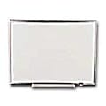 Quartet® Standard Non-Magnetic Melamine Dry-Erase Whiteboard, 24" x 36", Aluminum Frame With Silver Finish