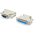 StarTech.com DB9 to DB25 Serial Adapter - M/F - Convert a DB25 male port into a DB9 male connector 1 thumbnail image