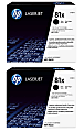 HP 81X Black High Yield Toner Cartridges, Pack Of 2, CF281X 1 thumbnail image