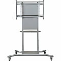 Balt Elevation Flat Panel TV Cart - Up to 70" Screen Support - 125 lb Load Capacity - Flat Panel Display Type Supported - 1 x Shelf(ves)55.8" Width - Floor Stand - Gray 1 thumbnail image