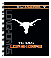 Markings by C.R. Gibson® Notebook, 9 1/8" x 11", 3 Subject, College Ruled, 300 Pages (150 Sheets), Texas Longhorns