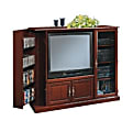 Sauder® Heritage Hill Entertainment Center With Swing-Out Side Storage, Classic Cherry