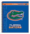 Markings by C.R. Gibson® Notebook, 9 1/8" x 11", 3 Subject, College Ruled, 300 Pages (150 Sheets), Florida Gators
