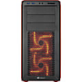Corsair Graphite Series 230T Windowed Compact Mid Tower Case -Rebel Orange - Mid-tower - Black, Rebel Orange - Steel, Plastic - 11 x Bay - 3 x 4.72" x Fan(s) Installed - 0 - Mini ITX, ATX, Micro ATX Motherboard Supported - 13.34 lb - 6 x Fan(s) Supported